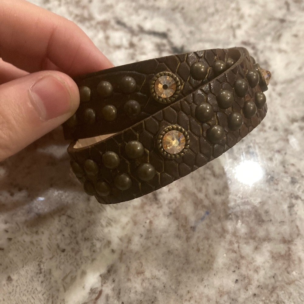 Leatherock bracelet
